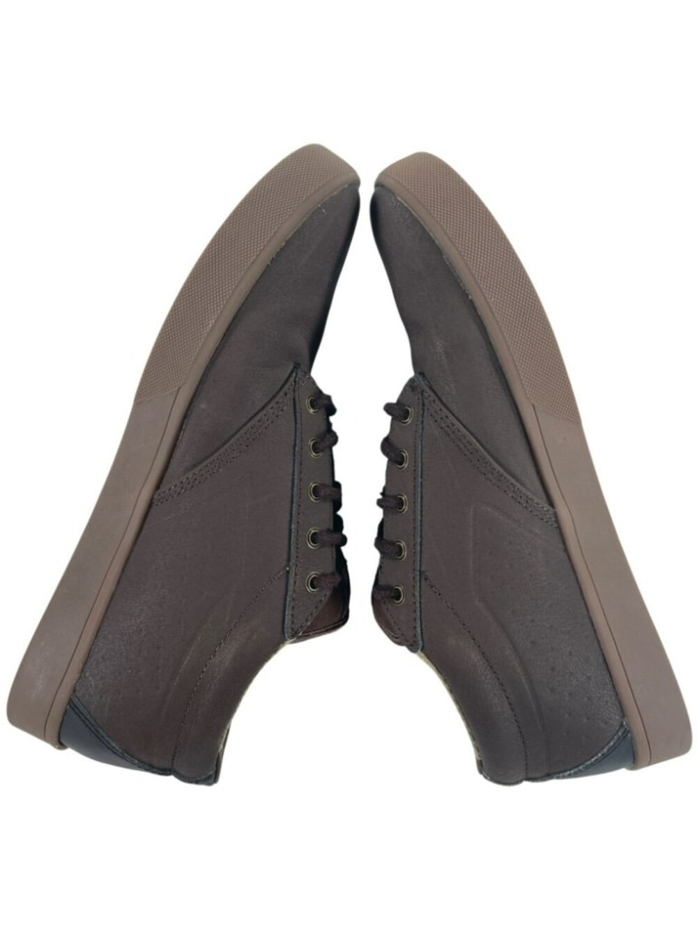 Etnies Jameson Mid Crank Brown Skate Bike Shoes Sneakers Leather Men's Sz 10.5 - Picture 4 of 10